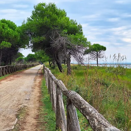 Enjoy A Charming Lateral Sea View Apartment Bibione